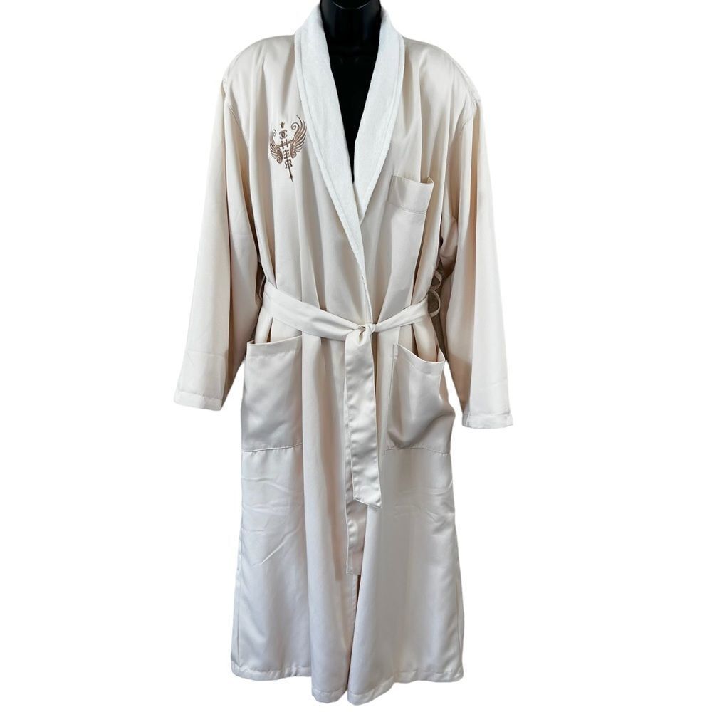 Cher Living Proof Farewell Tour 2002 Logo Cypress Robes Terry Lined Luxury Robe